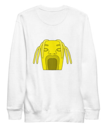 Astroworld Yellow Skull sweatshirt