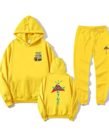 Travis Scott Cactus Jack Mcdonalds Pants And Hoodie Set