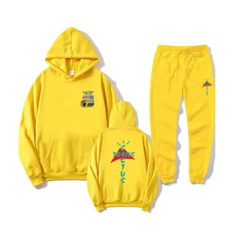 Travis Scott Cactus Jack Mcdonalds Pants And Hoodie Set