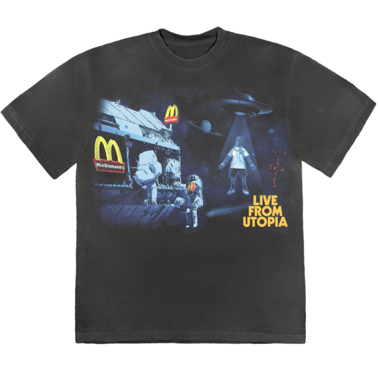 Travis Scott x Mcdonald’s Utopia T Shirt